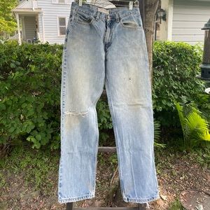 Levi’s 505s light wash